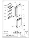 Схема №4 CS234000 (7508520104) с изображением Компрессор для холодильника Beko 4361195100