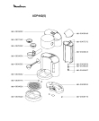 Схема №1 F8774210(0) с изображением Насос (помпа) для кофеварки (кофемашины) Moulinex MS-0907132