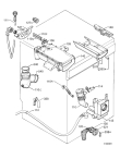Схема №2 L12750J5 с изображением Электропомпа для стиральной машины Aeg 1320821307