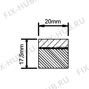 Большое фото - Уплотнение для сушилки Aeg 1368089304 в гипермаркете Fix-Hub