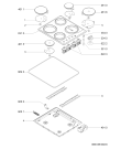 Схема №1 EH 140 W 800.949.19 с изображением Указатель для духового шкафа Whirlpool 481213448357