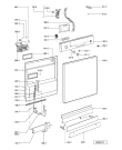 Схема №1 ADP 4400 WH с изображением Панель для посудомоечной машины Whirlpool 481245372783