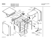 Схема №1 SGS6322GB Aquatech с изображением Передняя панель для посудомойки Bosch 00351779