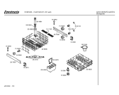 Схема №3 CG550S4 DOMO500 с изображением Кронштейн для посудомойки Bosch 00096565