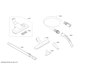 Схема №1 BGS41266 Bosch Runn'n ProEnergy Hepa Parquet с изображением Крышка для электропылесоса Bosch 00745438