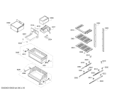 Схема №1 RF463201 с изображением Ванна для холодильника Bosch 00652142