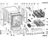 Схема №2 LD44EU (F030415) с изображением Сенсорная панель для посудомоечной машины Indesit C00114070
