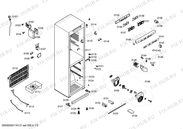 Схема №1 KK22E26TI с изображением Чехол для холодильника Siemens 00239593