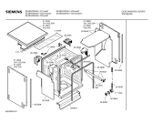 Схема №2 SE28A230II white edition с изображением Передняя панель для посудомоечной машины Siemens 00366366