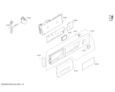 Схема №1 WI12S420FF SI 12.42 silence 7kg с изображением Панель управления для стиралки Siemens 00744154