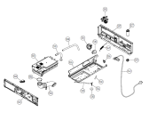 Схема №1 W6564 TW   -White (340256, WM70.1) с изображением Проводка для стиралки Gorenje 346457