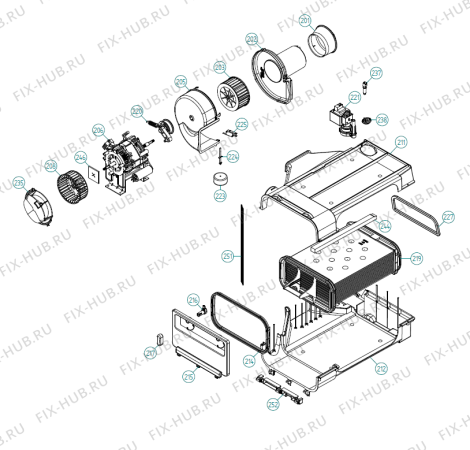 Взрыв-схема стиральной машины Gorenje Schneidereit TR-Condens DE   -Grey (340066, TD60.C) - Схема узла 02