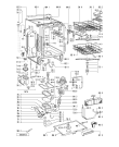 Схема №1 ADL 357/S с изображением Микромодуль для посудомоечной машины Whirlpool 481221478229