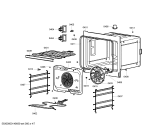 Схема №3 HB5305Z1C с изображением Кнопка для плиты (духовки) Siemens 00616575