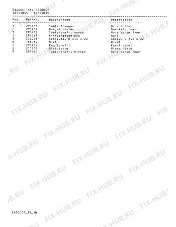 Взрыв-схема холодильника Gaggenau IK551135 - Схема узла 10