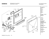 Схема №2 SE35E530EU с изображением Вкладыш в панель для посудомоечной машины Siemens 00367240