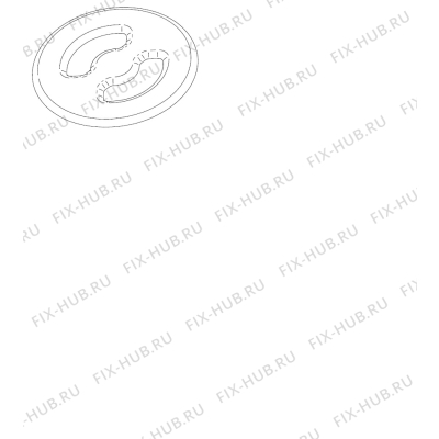 Крышечка для электропечи Indesit C00289847 в гипермаркете Fix-Hub