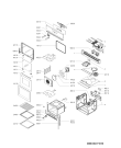 Схема №1 AKZ 319/IX/03 с изображением Обшивка для плиты (духовки) Whirlpool 480121100157