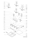 Схема №1 AKM431/NB с изображением Дверца для электропечи Whirlpool 481945058219