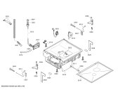 Схема №1 3VI340XP с изображением Передняя панель для посудомойки Bosch 00662570