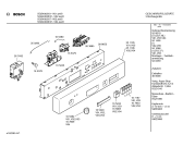 Схема №2 SGS4002II с изображением Передняя панель для электропосудомоечной машины Bosch 00351196