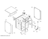 Схема №1 SGS56M18EU с изображением Кнопка для посудомойки Bosch 00604811