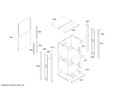 Схема №3 SECD272BB с изображением Стеклянная полка для духового шкафа Bosch 00474081
