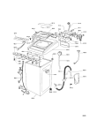 Схема №2 AWG 841 с изображением Уплотнитель (прокладка) для стиральной машины Whirlpool 481252648088