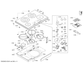 Схема №1 CEM304FS с изображением Стеклокерамика для плиты (духовки) Bosch 00680706
