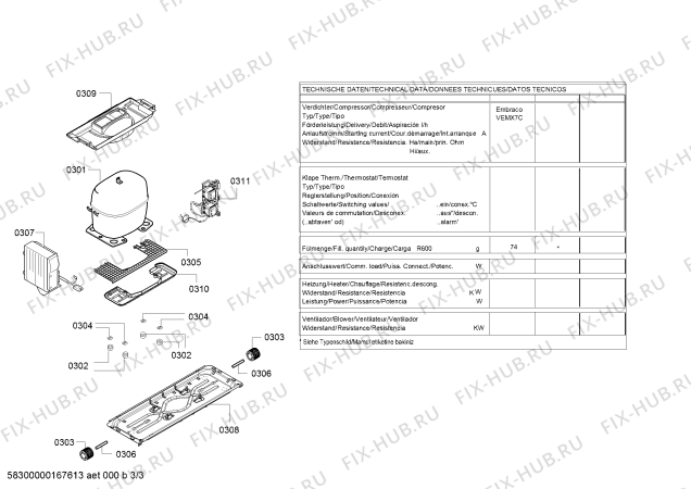 Схема №2 KG39EAI40X с изображением Поднос для холодильной камеры Siemens 00704782