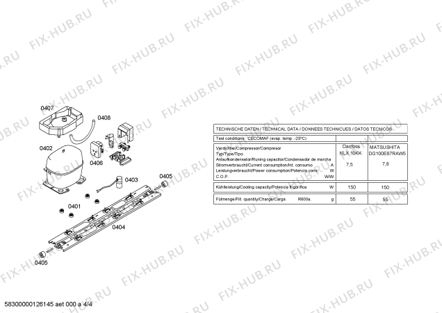 Схема №1 3FFB3710 с изображением Дверь для холодильника Bosch 00244456