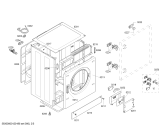 Схема №2 WDI1640EU WDI1640 с изображением Держатель для стиралки Bosch 00440210