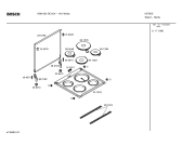 Схема №2 HSN892BEU с изображением Варочная панель для электропечи Bosch 00237972