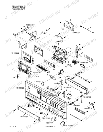 Схема №3 RS1242 с изображением Игла для звукотехники Siemens 00730444