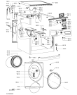Схема №1 AWOE 91200/1 SILVER с изображением Емкоть для порошка для стиралки Whirlpool 481074670991