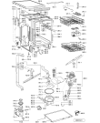 Схема №1 GSFS 5420 WS с изображением Панель для посудомойки Whirlpool 481245372972