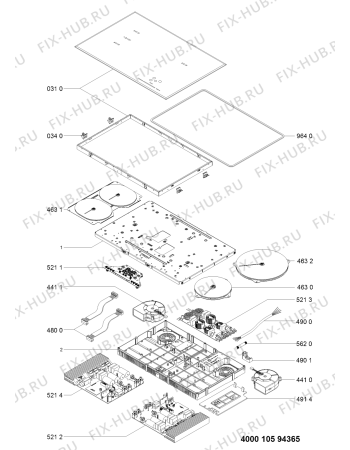 Схема №1 ACM 8512 BA с изображением Втулка для электропечи Whirlpool 481010594600