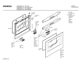 Схема №2 HB49040 с изображением Панель для духового шкафа Siemens 00285725