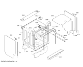 Схема №2 S21M53N4EU с изображением Передняя панель для посудомойки Bosch 00702847