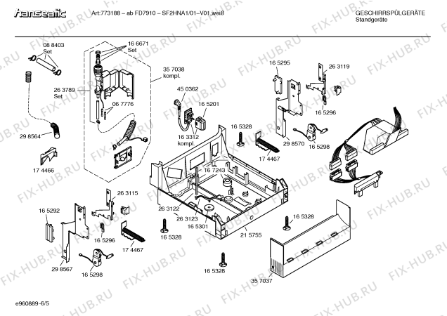 Схема №4 SF2HNH3 Art:592702 с изображением Кнопка для посудомоечной машины Bosch 00170846