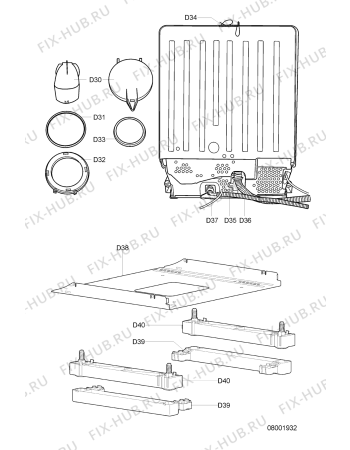 Схема №2 GSX 4040 с изображением Панель для посудомоечной машины Whirlpool 481245210711
