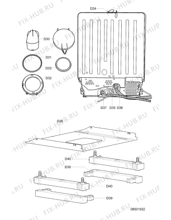 Схема №2 GS 4040 WH с изображением Микромодуль для посудомойки Whirlpool 481221478553