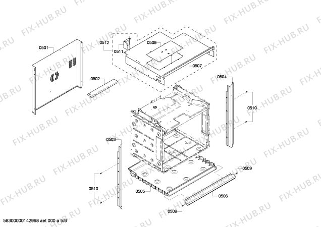 Схема №3 HBL8450UC с изображением Панель управления для духового шкафа Bosch 00684613