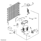 Схема №2 SKS98800C5 с изображением Модуль (плата) управления для холодильника Aeg 973933019057038
