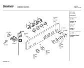 Схема №3 CH18540 с изображением Панель управления для духового шкафа Bosch 00297106