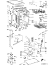 Схема №1 ADP 4525 WH с изображением Сенсорная панель для посудомойки Whirlpool 481245372984