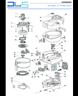 Схема №1 MULTIFRY FH1363/1.BK (220V) с изображением Крышка для электротостера DELONGHI 5312514391