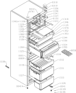 Схема №1 RK62FSY2X (433654, HZS3369F) с изображением Дверь для холодильника Gorenje 507761