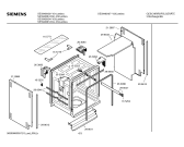 Схема №3 SE59490 с изображением Вкладыш в панель для электропосудомоечной машины Siemens 00299009