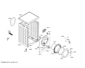 Схема №2 WAA24261PL с изображением Набор кнопок для стиралки Bosch 00612331